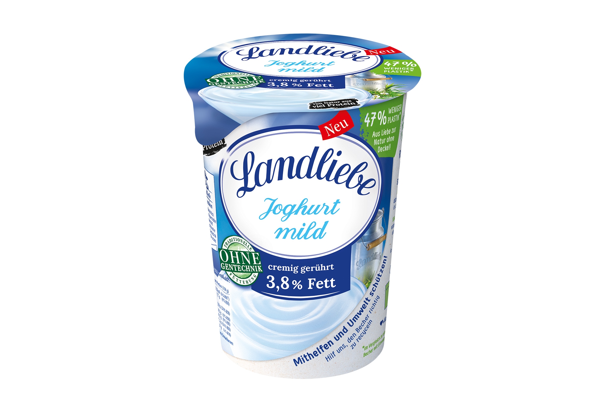 Landliebe Naturjoghurt Portfolio Ausbau Frieslandcampina Germany