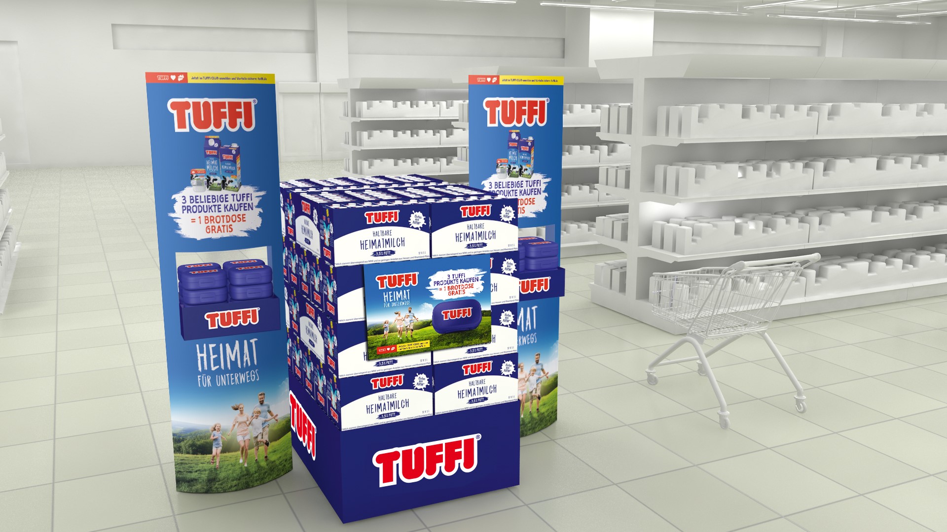 Mit TUFFI unterwegs in der Heimat NRW! FrieslandCampina Germany